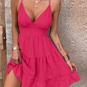 💖Sexy meets Adorable Fushia Sundress 💖